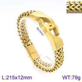 Stainless Steel Gold-plating Bracelet