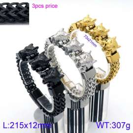 Stainless Steel Gold-plating Bracelet