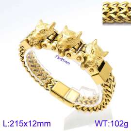 Stainless Steel Gold-plating Bracelet