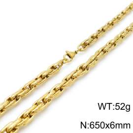 SS Gold-Plating Necklace