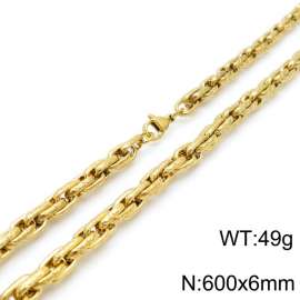 SS Gold-Plating Necklace