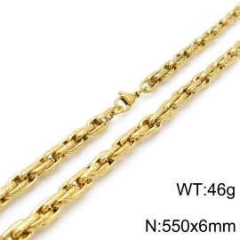 SS Gold-Plating Necklace