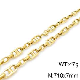 SS Gold-Plating Necklace