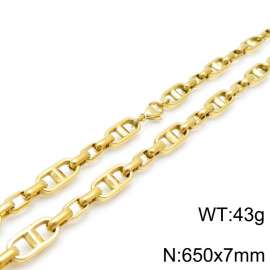 SS Gold-Plating Necklace