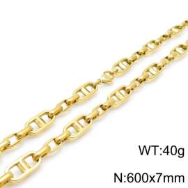 SS Gold-Plating Necklace