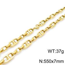 SS Gold-Plating Necklace