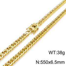 SS Gold-Plating Necklace