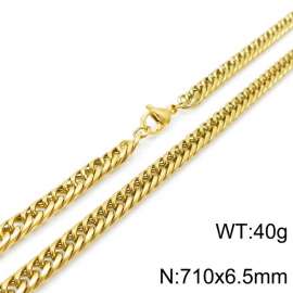 SS Gold-Plating Necklace