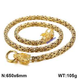 SS Gold-Plating Necklace