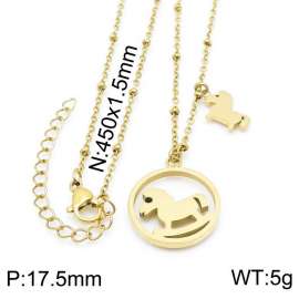 SS Gold-Plating Necklace