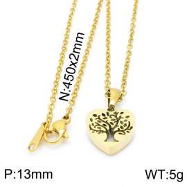 SS Gold-Plating Necklace