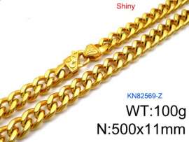 SS Gold-Plating Necklace