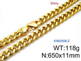 SS Gold-Plating Necklace