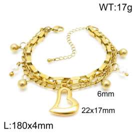 Stainless Steel Gold-plating Bracelet