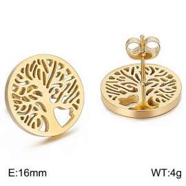 SS Gold-Plating Earring