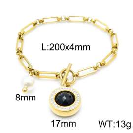 Stainless Steel Gold-plating Bracelet