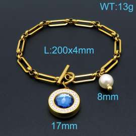 Stainless Steel Gold-plating Bracelet