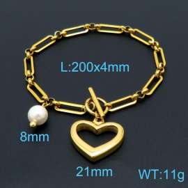 Stainless Steel Gold-plating Bracelet