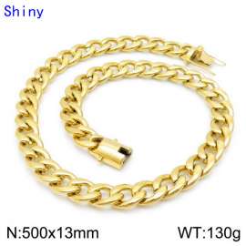 SS Gold-Plating Necklace