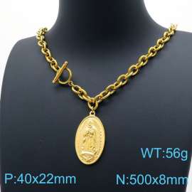 SS Gold-Plating Necklace