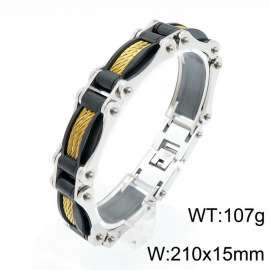 Stainless Steel Gold-plating Bracelet