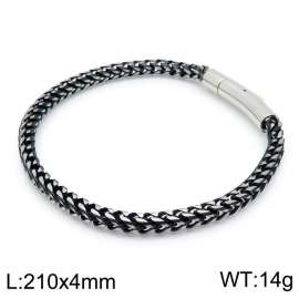 Stainless Steel Black-plating Bracelet