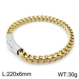 Stainless Steel Gold-plating Bracelet