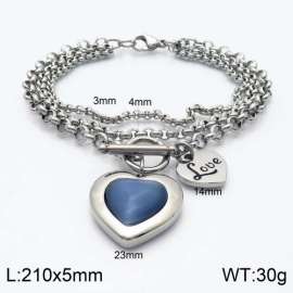 Stainless Steel Stone Bracelet