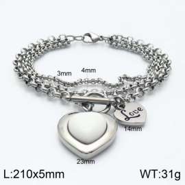 Stainless Steel Stone Bracelet