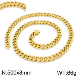 SS Gold-Plating Necklace