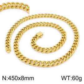 SS Gold-Plating Necklace