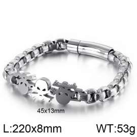 Stainless Skull Bracelet