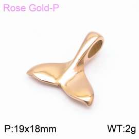 SS Rose Gold-plating Pendant