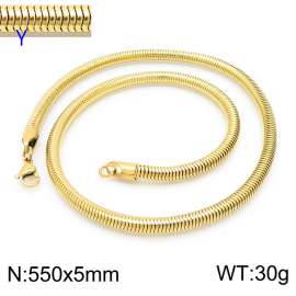 SS Gold-Plating Necklace