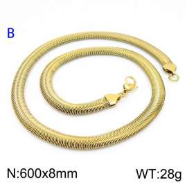 SS Gold-Plating Necklace