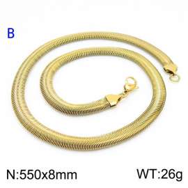 SS Gold-Plating Necklace