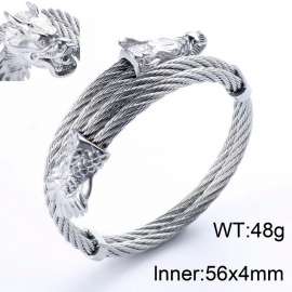 Stainless Steel Wire Bangle