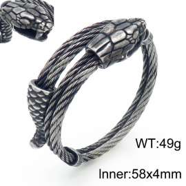 Stainless Steel Wire Bangle
