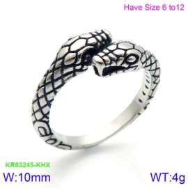Medusa Double Head Snake Vintage Snake Animal Ring Special Ring