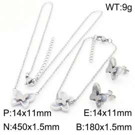 Nice Butterfly stainless steel set