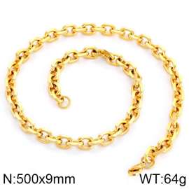 SS Gold-Plating Necklace