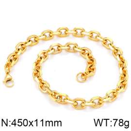 SS Gold-Plating Necklace