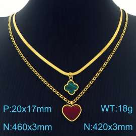 SS Gold-Plating Necklace