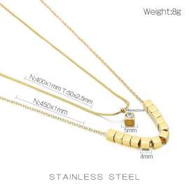 SS Gold-Plating Necklace