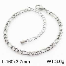 Stainless steel 3:1NK chain bracelet