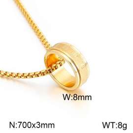 SS Gold-Plating Necklace