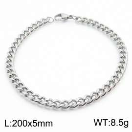 Minimalist design for men and women's stainless steel bracelets