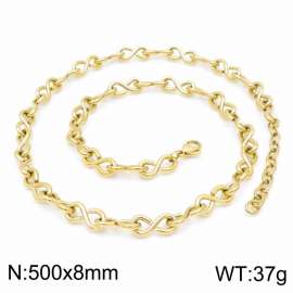 SS Gold-Plating Necklace