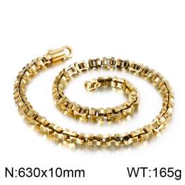 SS Gold-Plating Necklace