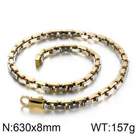 SS Gold-Plating Necklace